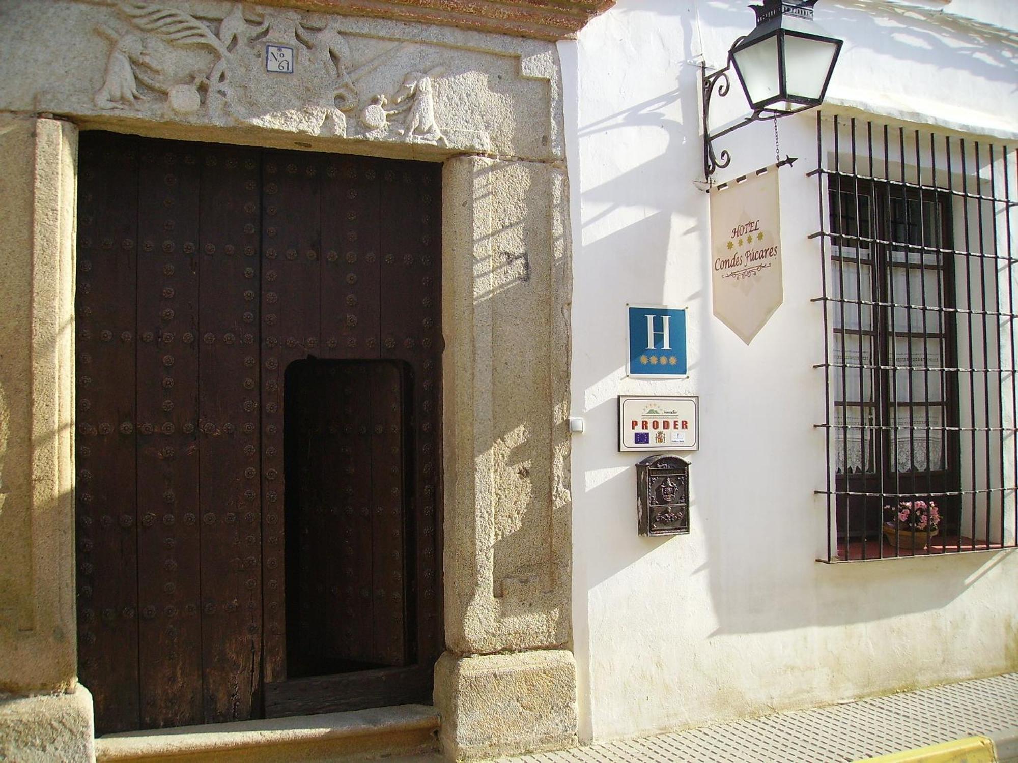 Hotel Boutique Condes Fúcares Almadén Exterior foto
